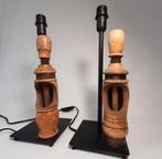 Set van twee tafellampen. Vintage, cottagecore, Huis en Inrichting, Vintage, Nieuw, Ophalen of Verzenden, Minder dan 50 cm