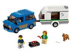 60117 LEGO City Busje met Caravan, Ophalen of Verzenden, Gebruikt, Complete set, Lego
