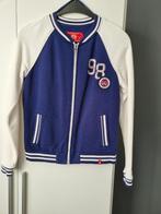 Baseball sweatvest EDC, Kleding | Dames, Truien en Vesten, Maat 38/40 (M), Blauw, Ophalen of Verzenden, Zo goed als nieuw