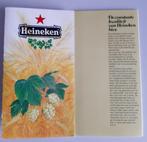 Folder/boekje van/over Heineken Bier., Ophalen of Verzenden, Zo goed als nieuw, Heineken