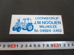 sticker milheeze loonbedrijf jm nooijen strip ford tractor, Ophalen, Zo goed als nieuw