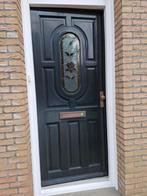 Mooie gebruikte buitendeur met glas, Ophalen, Gebruikt, 80 tot 100 cm, Buitendeur