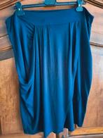 Nieuwe donkerblauwe tricot overslag rok van Ro-Zu 44-46, Maat 42/44 (L), Nieuw, Ro-Zu, Onder de knie
