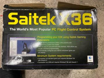 Saitek X36 Flight Controller - Joystick & Throttle beschikbaar voor biedingen