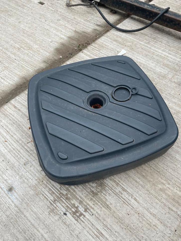 Parasolvoet - Stevige basis voor je parasol, Tuin en Terras, Parasols, Gebruikt, Parasolvoet, Minder dan 1 meter, Ophalen of Verzenden