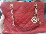 Mooi leren mk tas rood, Ophalen, Zo goed als nieuw, Rood