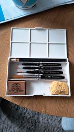Nieuwe Winsor & Newton Reispenselenset aquarel, Hobby en Vrije tijd, Schilderen, Ophalen of Verzenden, Nieuw, Penseel of Kwast