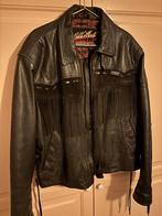 Vintage-stijl leren bikerjack met franjes – Chrome, Ophalen, Dames, Jas | leer, Chrome