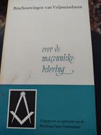 Vrijmetselarij, Boeken, Ophalen of Verzenden, Gelezen