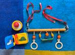 Setje oud babyspeelgoed / babygym, Ophalen of Verzenden, Gebruikt, Babygym