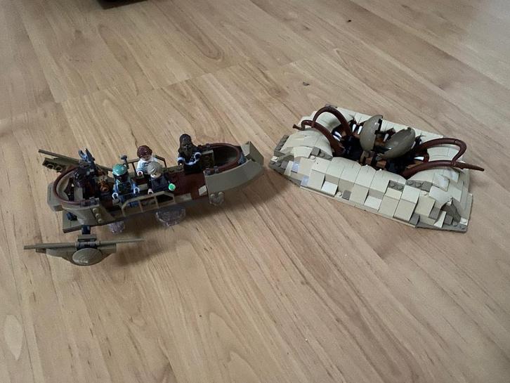 Star Wars lego 75693 Desert Skiff en Sarlacc-kuil, Kinderen en Baby's, Speelgoed | Duplo en Lego, Gebruikt, Lego, Complete set