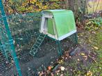 Omlet Eglu Go Up kippenhok met 2 meter ren, Dieren en Toebehoren, Ophalen, Gebruikt, Kippenhok of Kippenren