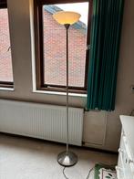 Vloerlamp metaal met glazen kap, Ophalen, Gebruikt, Metaal, 150 tot 200 cm
