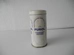 Oud blikje Purol, Ophalen of Verzenden