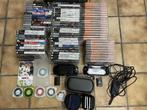 Sony PSP 1004 + 3004 + Games + UMD, Spelcomputers en Games, Spelcomputers | Sony PSP, Zwart, Ophalen of Verzenden, PSP, Gebruikt