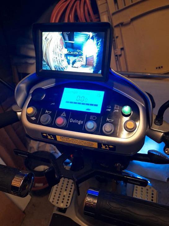 Quingo Vitess II zgan slechts 29 km gereden, Diversen, Brommobielen en Scootmobielen, Zo goed als nieuw, Quingo, 46 km of meer