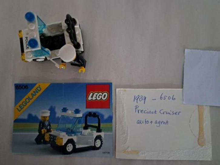 LEGO 1987-1990: Politie-Brandweer voertuigen-heli, Kinderen en Baby's, Speelgoed | Duplo en Lego, Zo goed als nieuw, Lego, Complete set