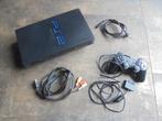 Sony PlayStation 2 spelconsole (zie foto's), Met 1 controller, Gebruikt, Ophalen of Verzenden, Zwart