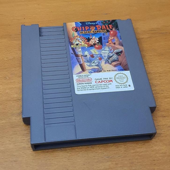 OPRUIMEN | NES | Chip and Dale Rescue Rangers, Spelcomputers en Games, Games | Nintendo NES, Gebruikt, Avontuur en Actie, 1 speler