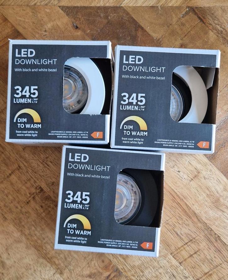 Led spotlights, Huis en Inrichting, Lampen | Spots, Nieuw, Metaal of Aluminium, Led, Inbouw, Ophalen of Verzenden