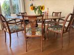 Eetkamerstoelen, Huis en Inrichting, Complete eetkamers, Ophalen, Gebruikt, Klassiek, 4 tot 6 stoelen
