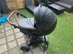 Kinderwagen Zeo eco 5 Zwart/Goud 3 in 1, Kinderen en Baby's, Kinderwagens en Combinaties, Ophalen, Zo goed als nieuw