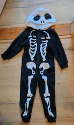 Skelet onesie maat 110/116, Ophalen of Verzenden, Zo goed als nieuw, Jongen of Meisje