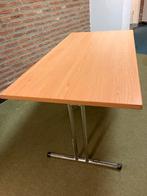 Tafel   4x - Rechthoekig - inklapbaar d70 br140 h 74, Huis en Inrichting, Tafels | Eettafels, Ophalen, Gebruikt, 100 tot 150 cm