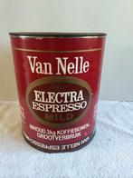 Winkelblik van Nelle Electra espresso met papieren wikkel, Verzamelen, Blikken, Ophalen of Verzenden, Zo goed als nieuw, Van Nelle