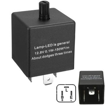 LED weerstand knipperlichten instelbaar universeel 3-pins beschikbaar voor biedingen