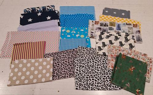 kleine lapjes katoen, Hobby en Vrije tijd, Stoffen en Lappen, Nieuw, Katoen, 120 cm of meer, Overige kleuren, Ophalen of Verzenden