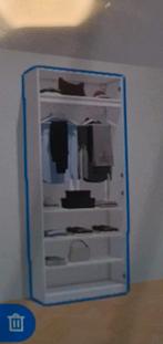 Ikea pax 35 cm diep, kledingkast met deuren, Huis en Inrichting, Kasten | Kledingkasten, Ophalen, Strak, 200 cm of meer, Nieuw