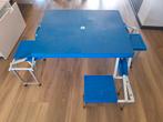 Picknicktafel 4 personen, Tuin en Terras, Picknicktafels, Ophalen, Gebruikt, Rechthoekig