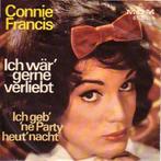 Connie Francis - Ich War Gerne Verliebt (Single), Gebruikt, 7 inch, Single, Ophalen of Verzenden