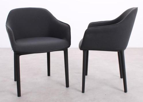 Vitra | Softshell | Stoel | Antraciet, Huis en Inrichting, Stoelen, Zo goed als nieuw, Vijf, Zes of meer stoelen, Kunststof, Stof