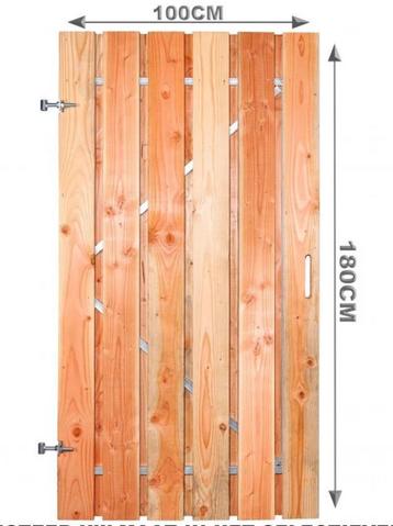 Douglas Tuinpoort op stalen frame 100x180cm Nieuw beschikbaar voor biedingen