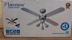 Nieuwe Bestron Plafondventilator met Lamp (102cm), Ophalen of Verzenden, Nieuw, Plafondventilator