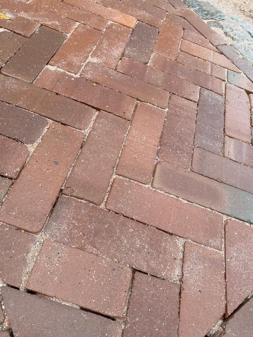 Donkerbruine Dikformaten (AUXO Getrommeld), Tuin en Terras, Tegels en Klinkers, Nieuw, Klinkers, Beton, 10 m² of meer, Ophalen