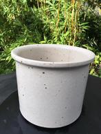 Diverse vintage bloempotten jaren ‘60 Delfs wit beige tulpen, Tuin en Terras, Bloempotten, Gebruikt, Rond, Binnen, Ophalen of Verzenden