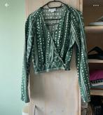 Cotton Club Blouse Groen Maat S, Ophalen of Verzenden, Maat 36 (S), Cotton Club, Gedragen