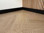 PVC click vloer | ondervloer | visgraad of plank  in 2 kleur, Nieuw, Overige typen, 75 m² of meer, Ophalen of Verzenden