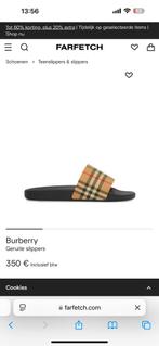 Burberry slippers, Kleding | Heren, Schoenen, Slippers, Zwart, Nieuw, Ophalen of Verzenden