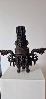 Chinees  wierookvat, Ophalen of Verzenden, Koper of Brons
