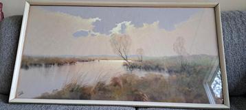 Schilderij met Landschap beschikbaar voor biedingen