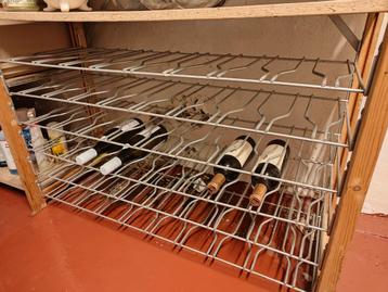 6 Lundia wijnrekken 100 x 40 beschikbaar voor biedingen