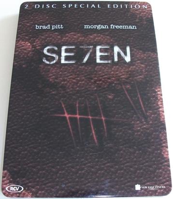 Dvd *** SE7EN *** 2-Disc Boxset Special Edition Steelbook beschikbaar voor biedingen