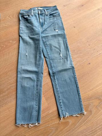 Levi's 724 High Rise Straight Crop - Maat 26 beschikbaar voor biedingen