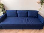 Ikea slapbank met coffre, Huis en Inrichting, Slaapkamer | Slaapbanken, Ophalen, Blauw, Tweepersoons, Zo goed als nieuw