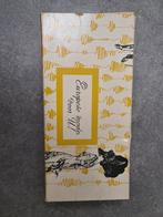 Vintage Rode Stropdas met Doos, Onbekend, Ophalen of Verzenden, Zo goed als nieuw, Met patroon