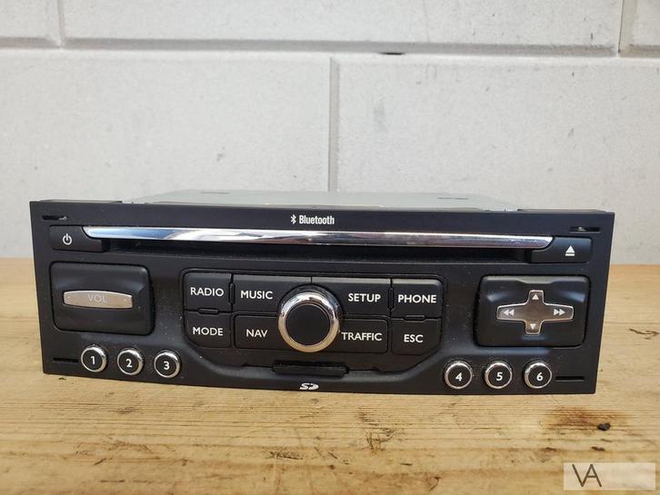 Citroen C4 picasso 2008-2014 radio navigatie RNEG 96661986xt, Auto-onderdelen, Dashboard en Schakelaars, Citroën, Gebruikt, Ophalen of Verzenden